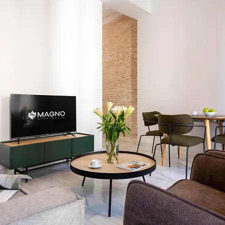 Magno Apartments San Gil - Shared Jacuzzi Séville Extérieur photo